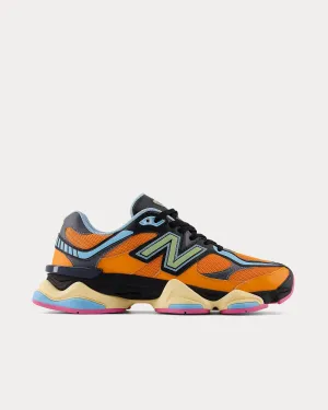 9060 Sun Glow / Black / Team Sky Blue Low Top Sneakers