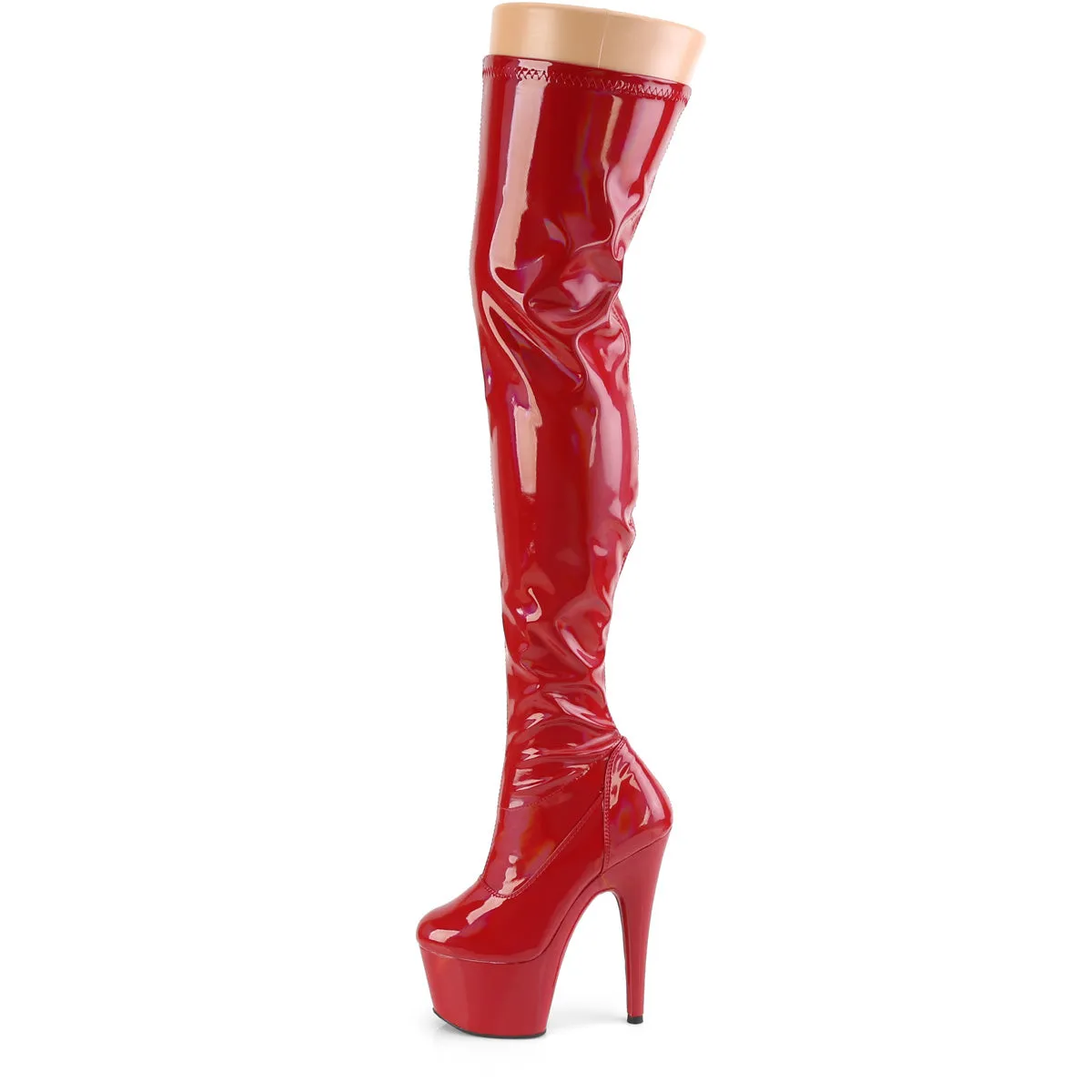 ADORE-3000HWR Pleaser Red Sexy Platform Shoes (Pole Dancing Heels)