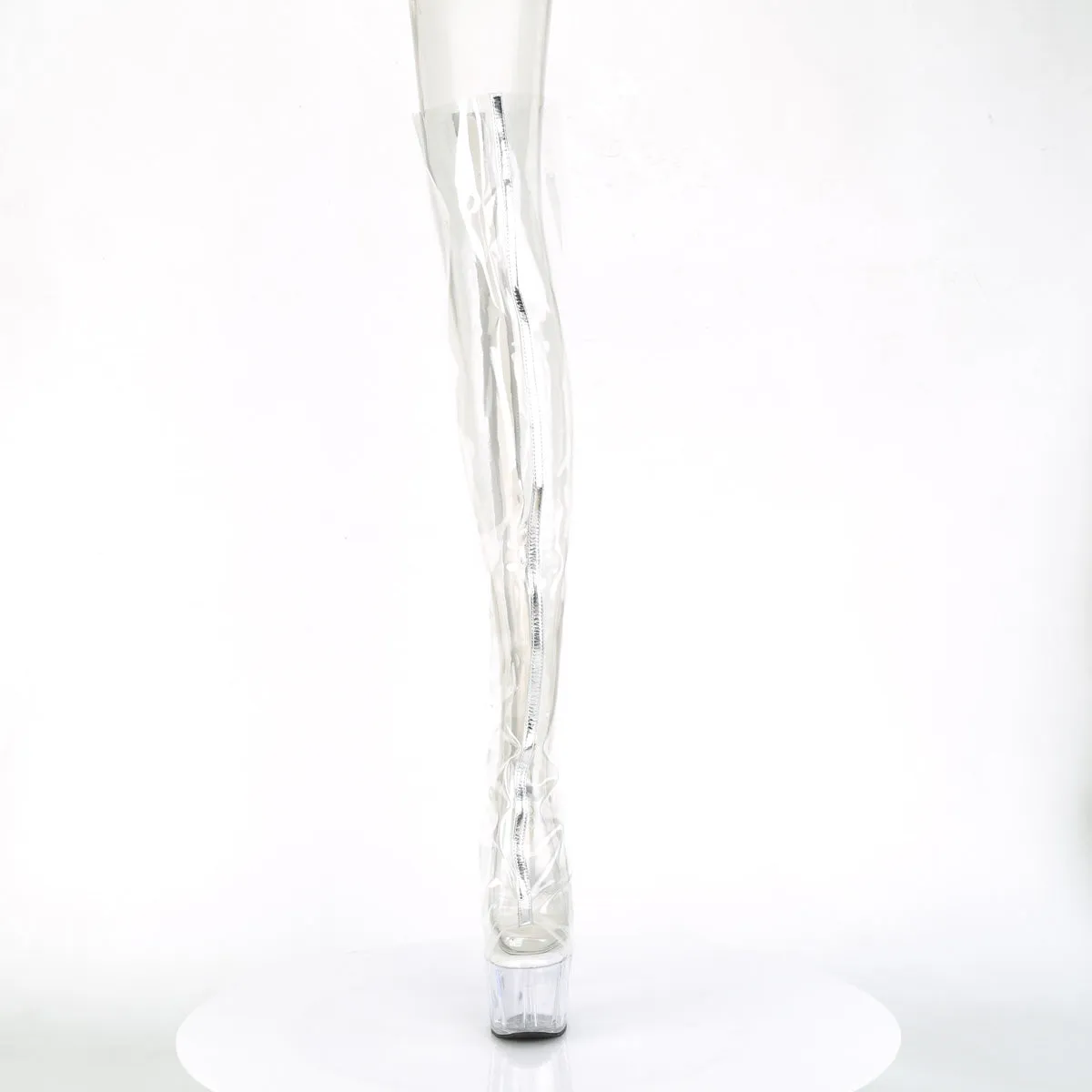 ADORE-3021 Pleaser Clear Sexy Platform Shoes (Pole Dancing Heels)