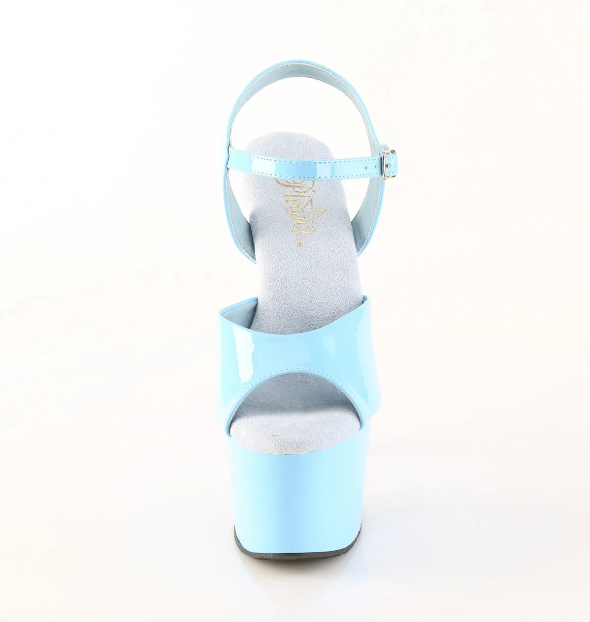 ADORE-709 Pleaser Baby Blue Patent Sexy Platform Shoes (Pole Dancing Heels)