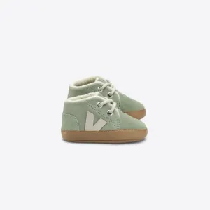 BABY FURED SUEDE CLAY PIERRE
