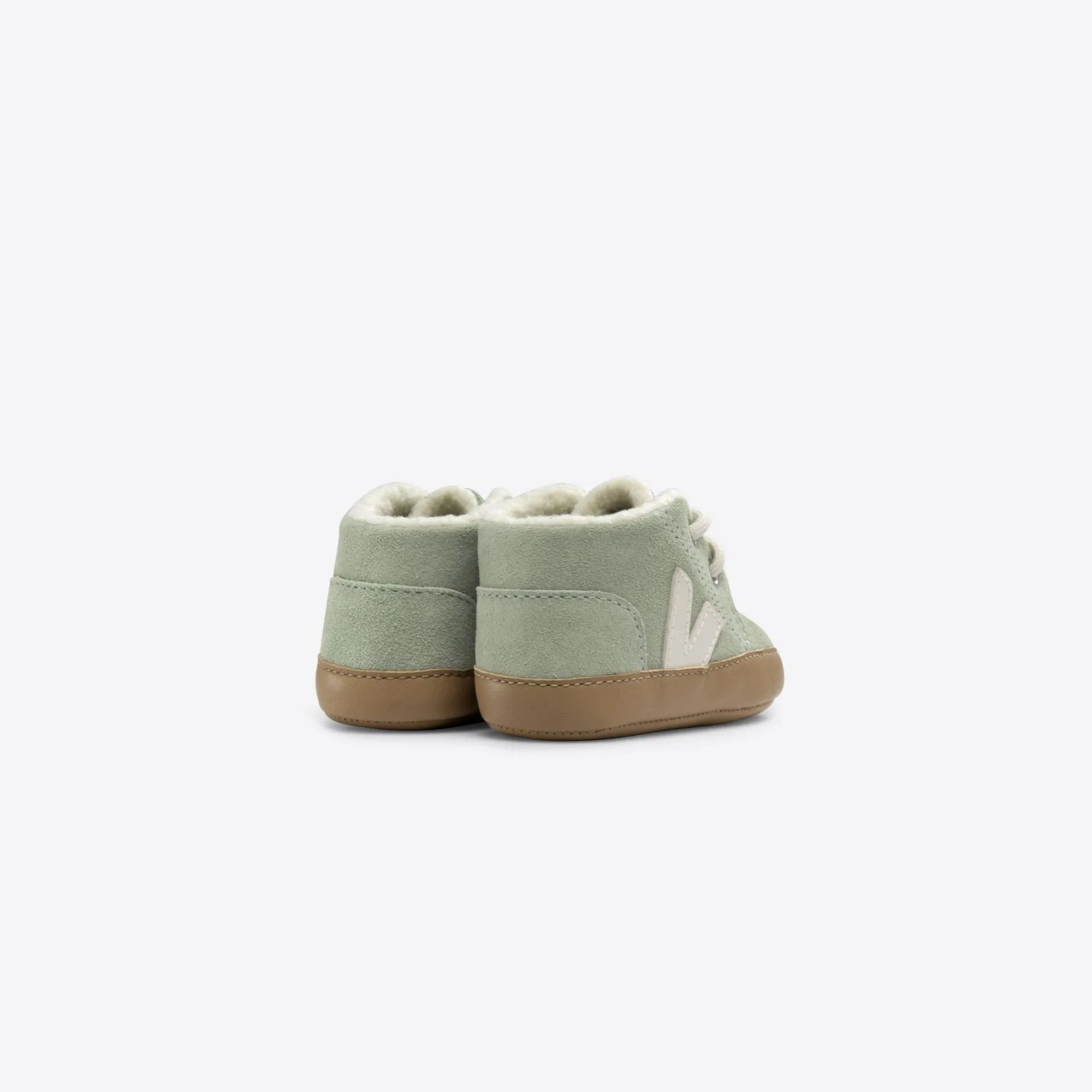 BABY FURED SUEDE CLAY PIERRE