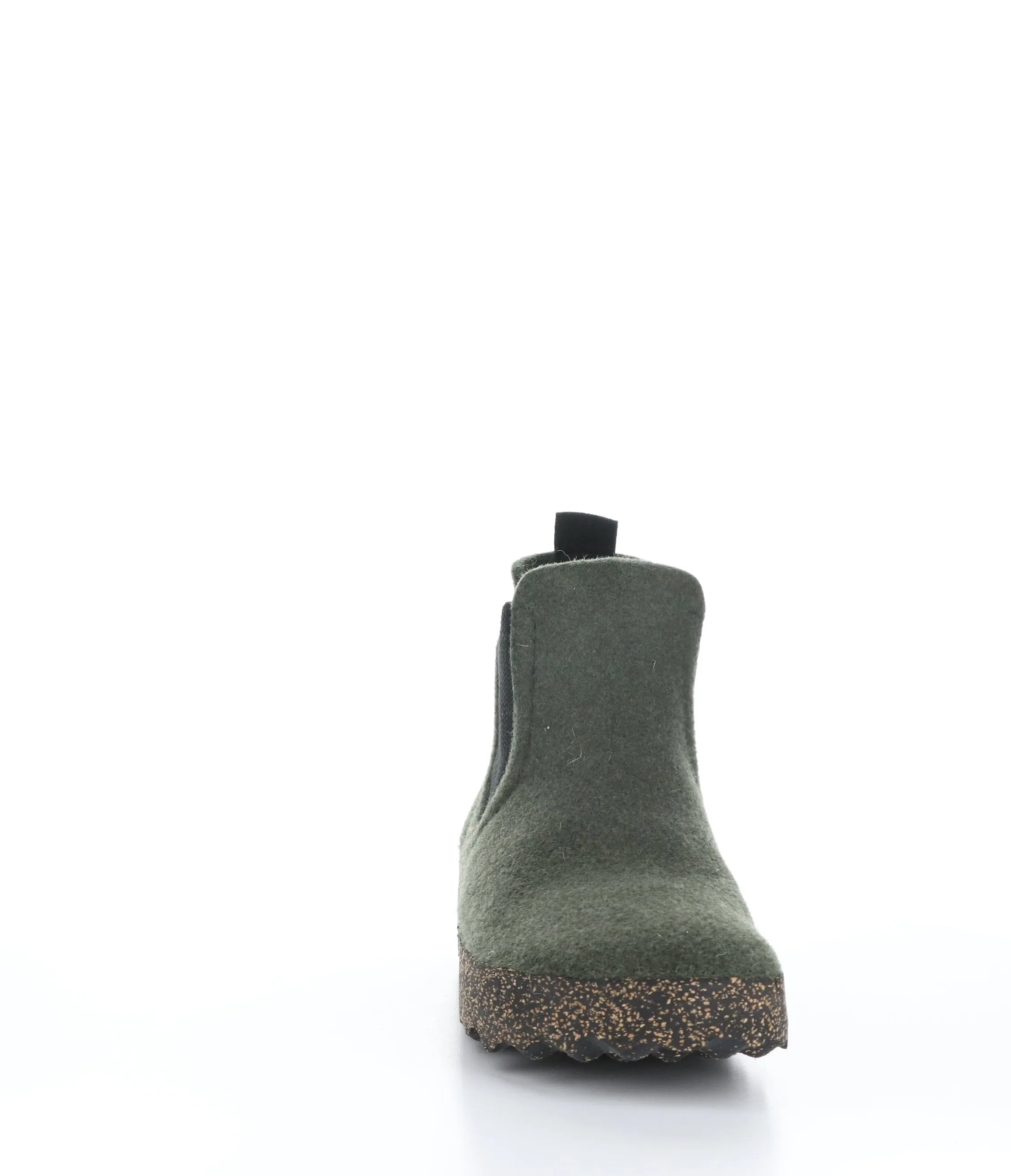 CAIA084ASP Military Round Toe Boots