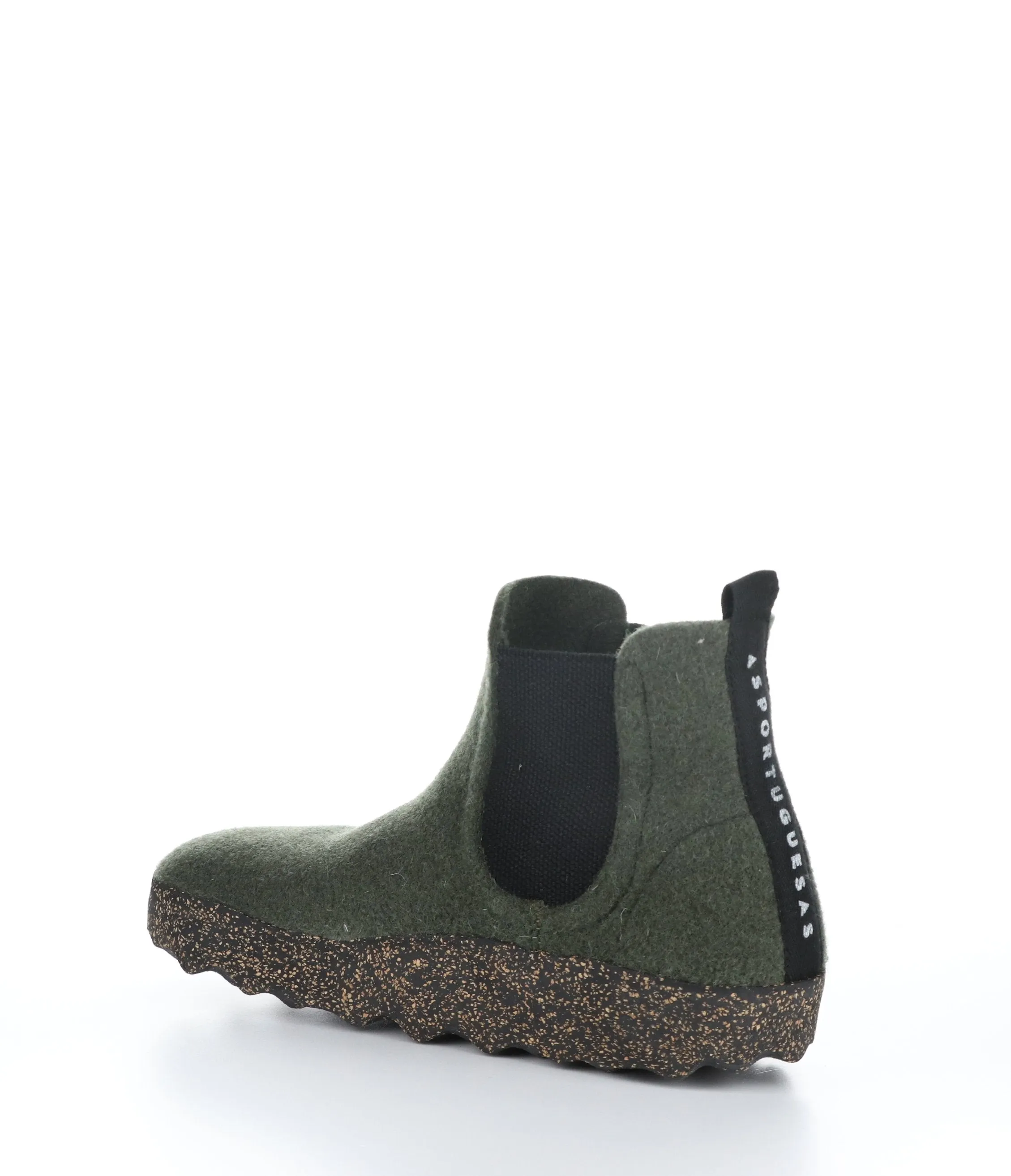 CAIA084ASP Military Round Toe Boots