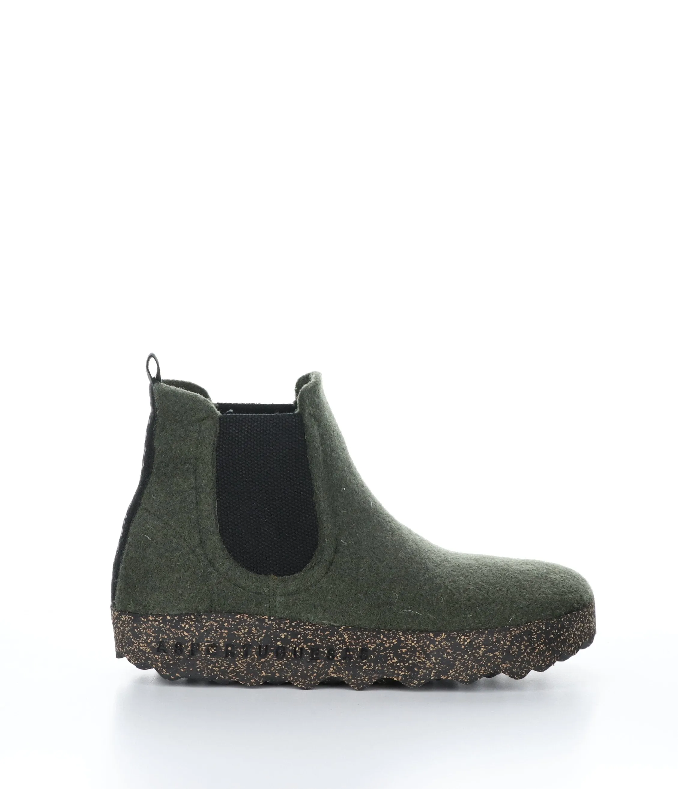 CAIA084ASP Military Round Toe Boots
