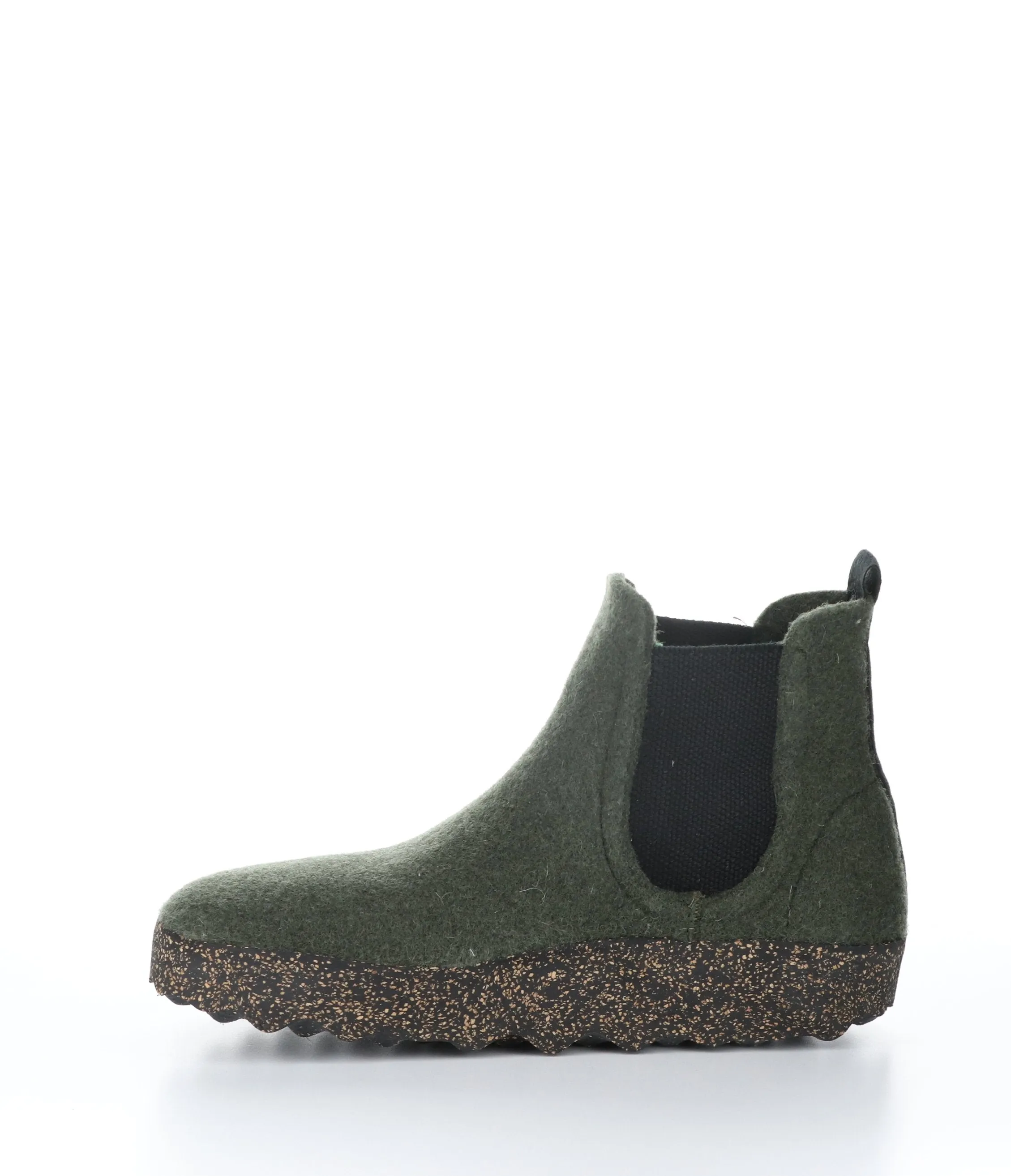 CAIA084ASP Military Round Toe Boots
