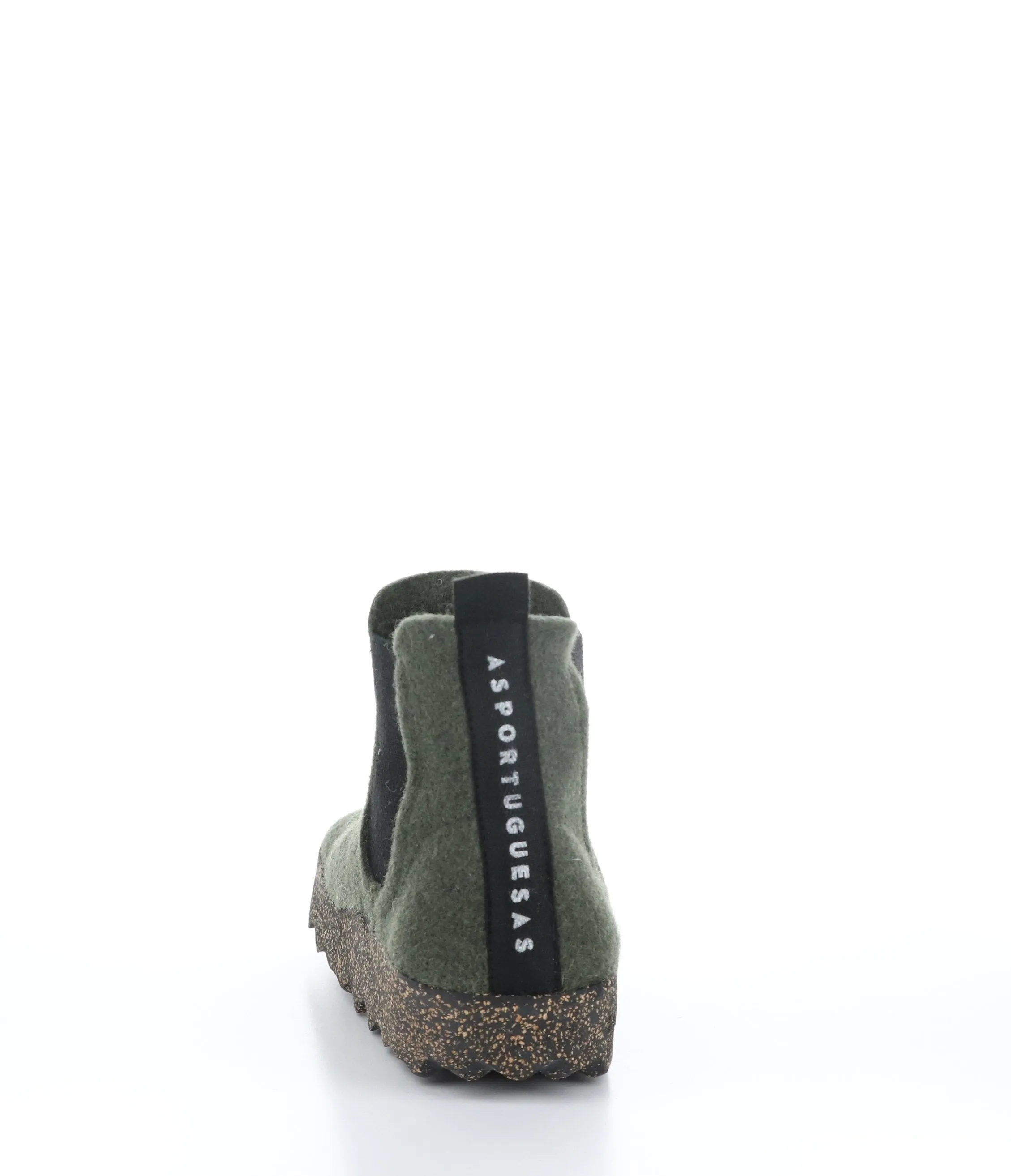 CAIA084ASP Military Round Toe Boots