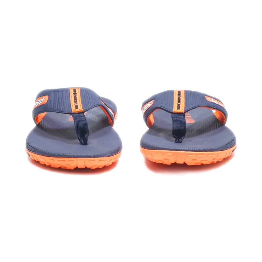 Camp David Slippers Fabric Blue Colour For Men