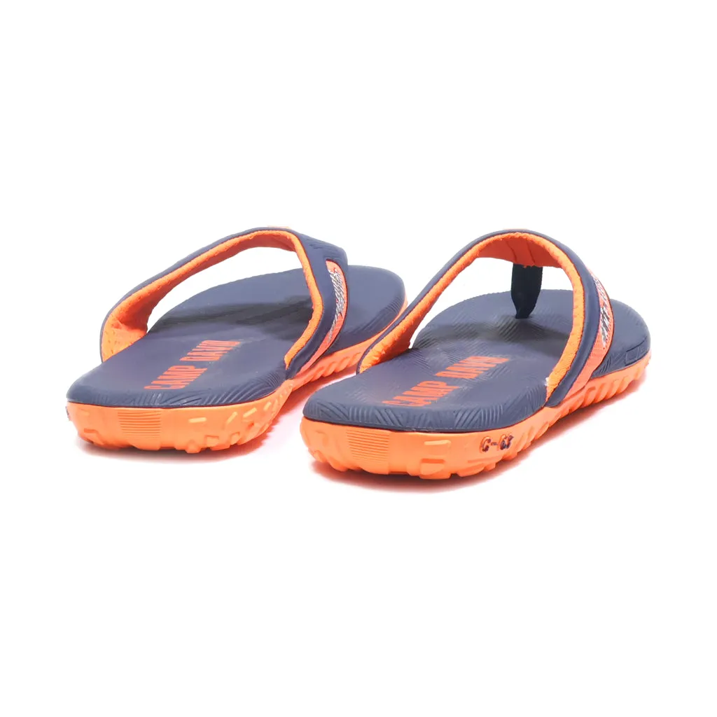 Camp David Slippers Fabric Blue Colour For Men