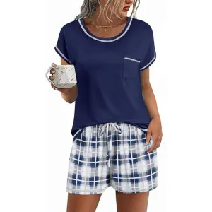 Contrast Piping Pajama Set  Comfortable and Stylish Pajama Set