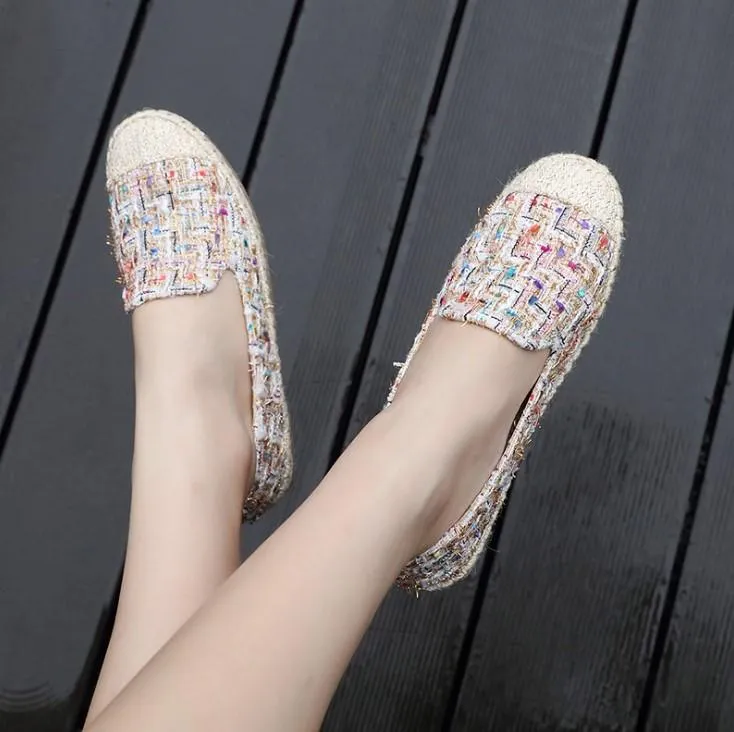 Cosy Folk-custom Bohemian Flat Fisherman Shoes