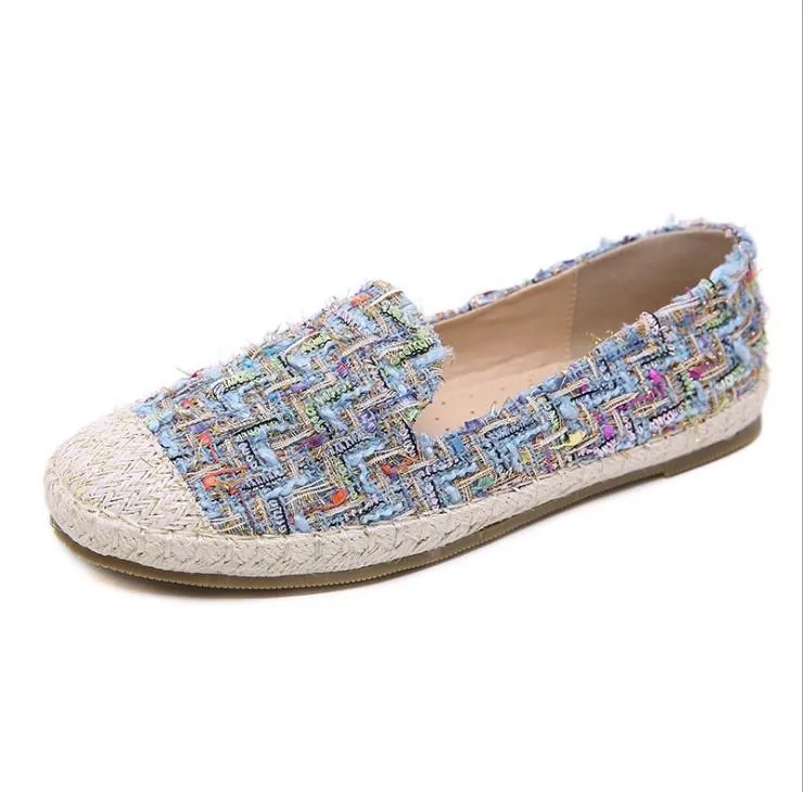 Cosy Folk-custom Bohemian Flat Fisherman Shoes
