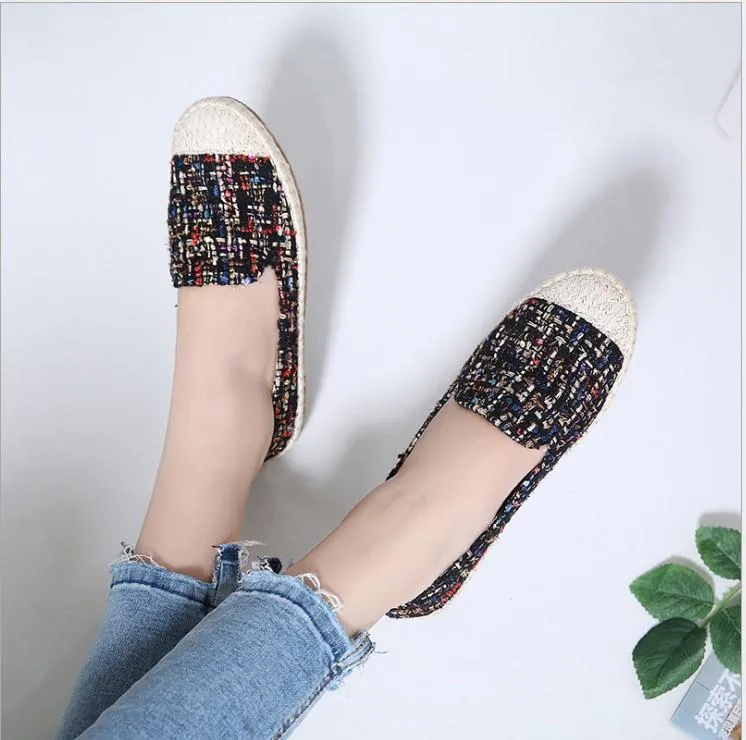 Cosy Folk-custom Bohemian Flat Fisherman Shoes