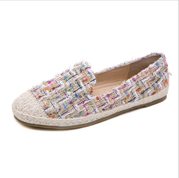Cosy Folk-custom Bohemian Flat Fisherman Shoes