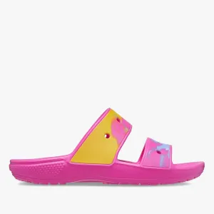 Crocs Classic Ombre Sliders, Pink