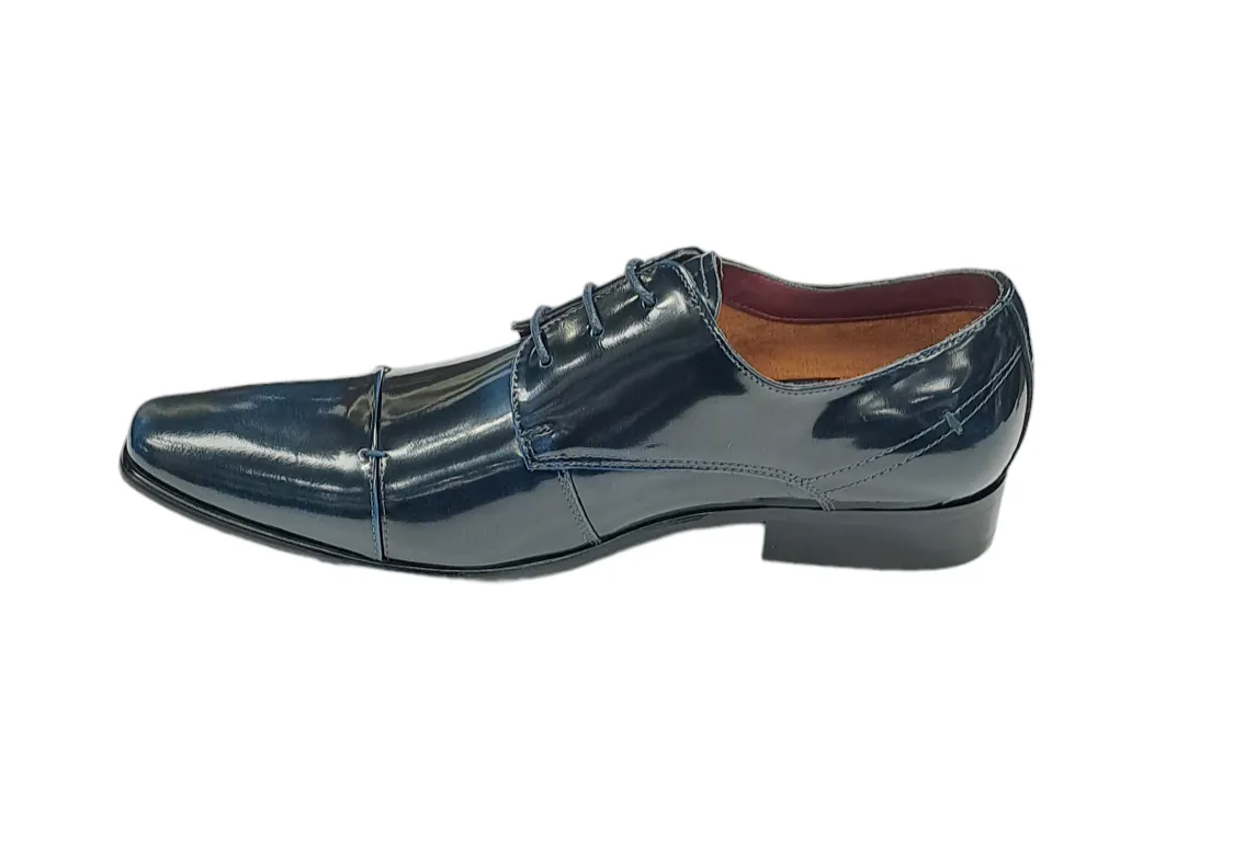 Escape Velvet Elvis Laced Dress Shoe - Marine