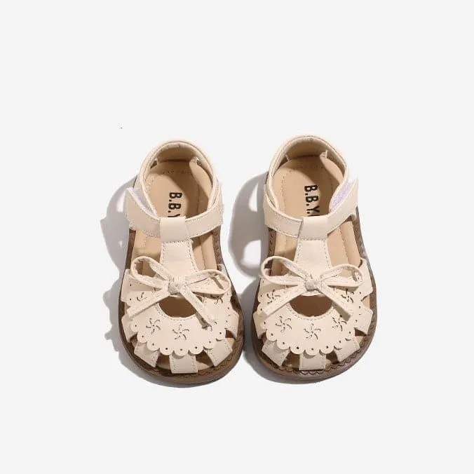 Fashion Baby Sandals Baby Soft Soled Shoes Baotou Princess Shoes