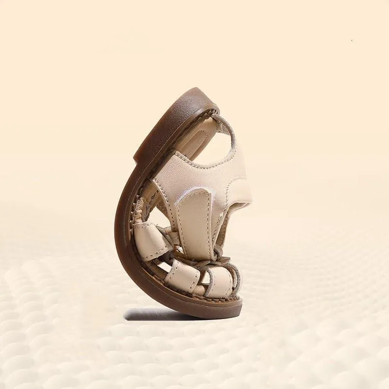Fashion Baby Sandals Baby Soft Soled Shoes Baotou Princess Shoes