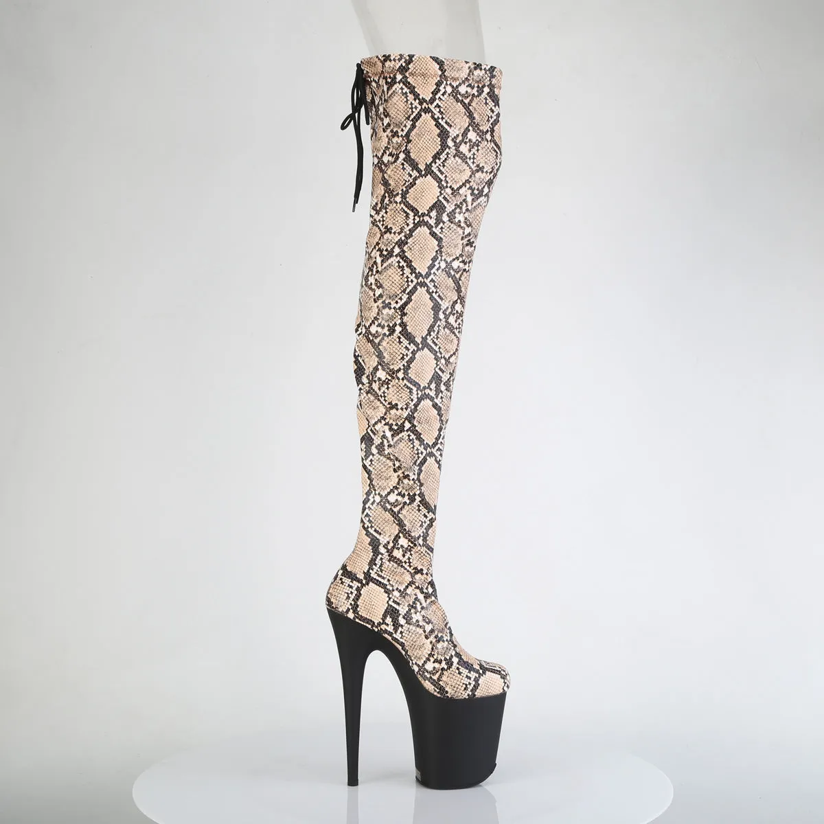 FLAMINGO-3008SP-BT Pleaser Tan Sexy Platform Shoes (Pole Dancing Heels)