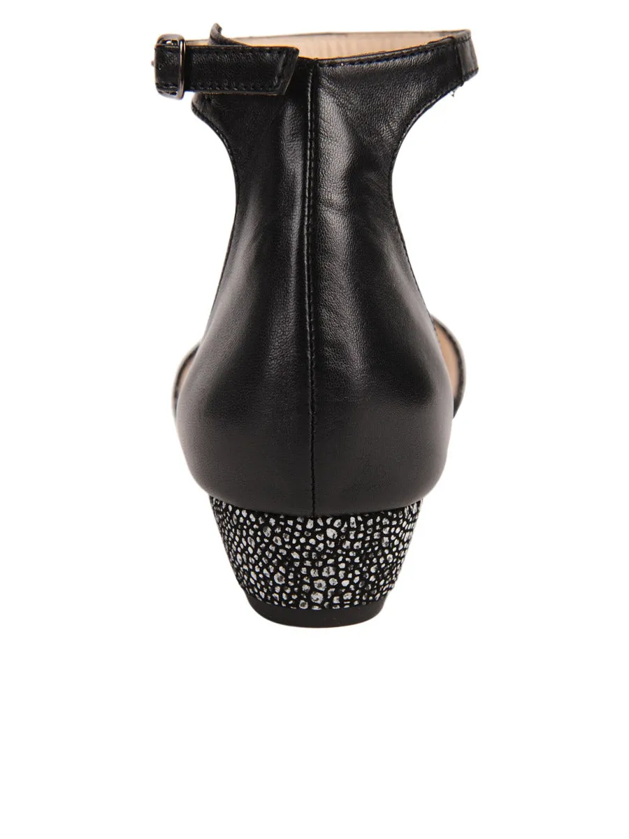 Fresh Black Jon Josef Wedge Sandal