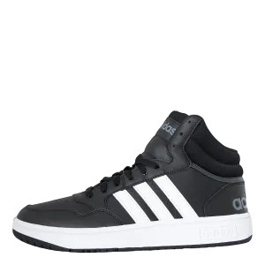 Hoops 3.0 Mid Classic Vintage Shoes Core Black