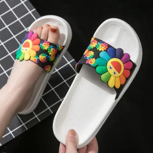 Household indoor sandals non-slip bathroom slippers soft bottom home slippers