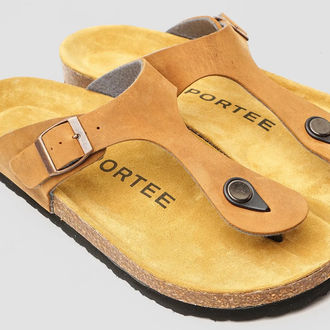 Ibiza Cork Sandal Tan