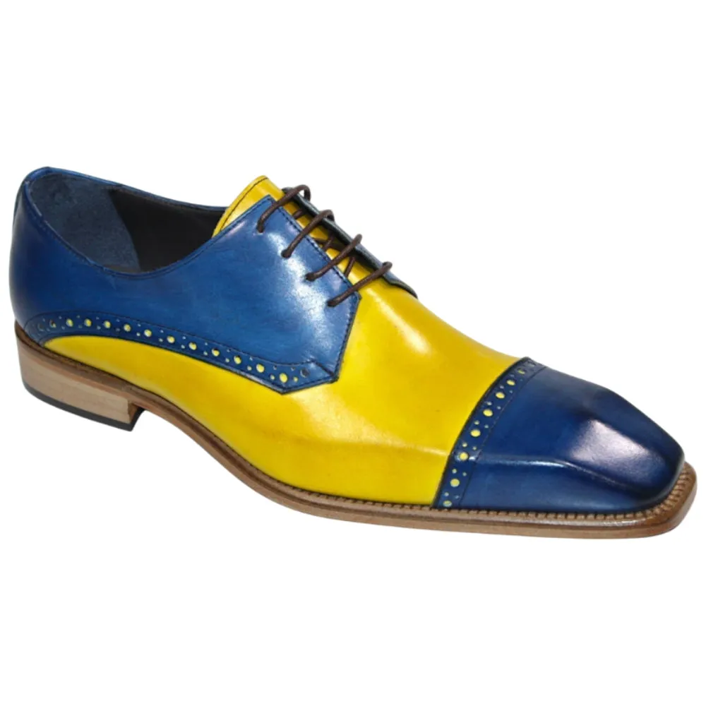 Lombardi - Ocean Blue/Yellow by Duca