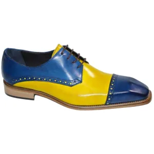Lombardi - Ocean Blue/Yellow by Duca