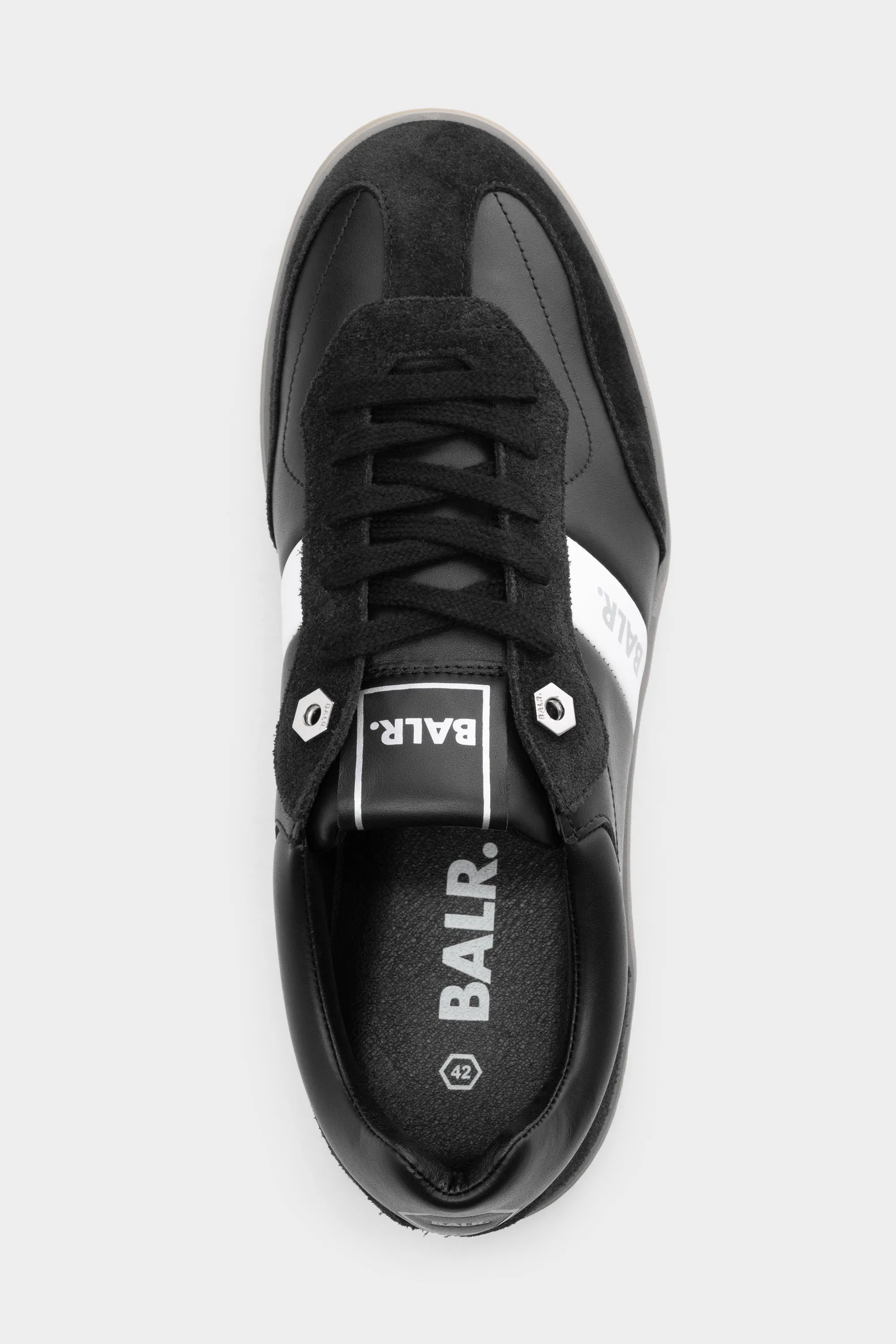 LONDON CLASSIC SNEAKER-BLACK/WHITE