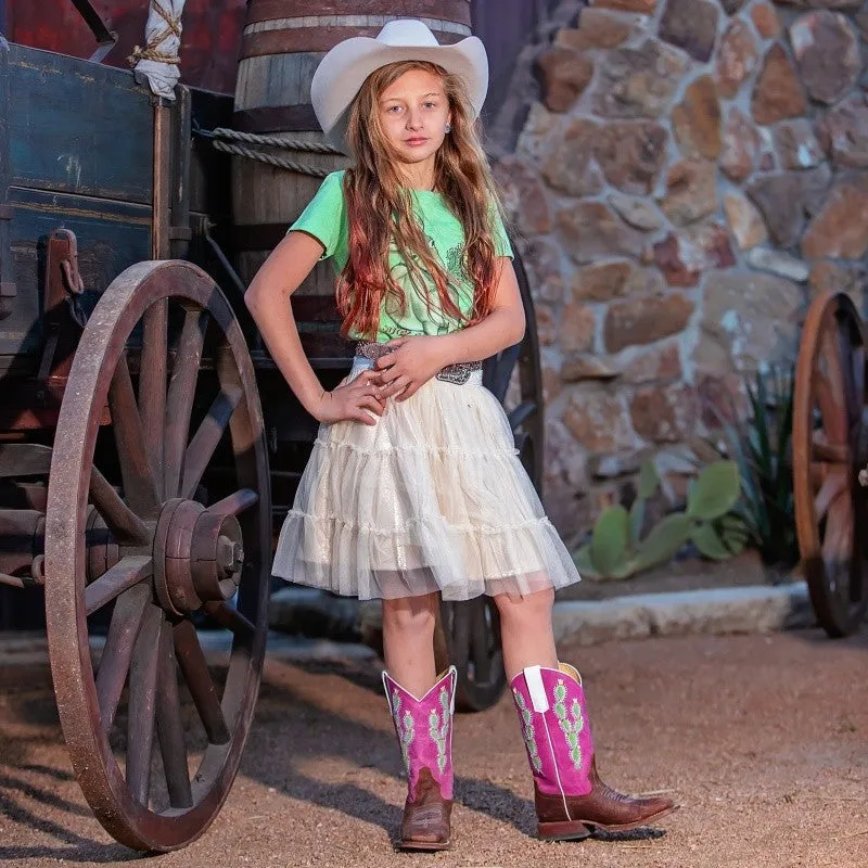 Macie Bean Pink Cactus Tall Boot MK9132