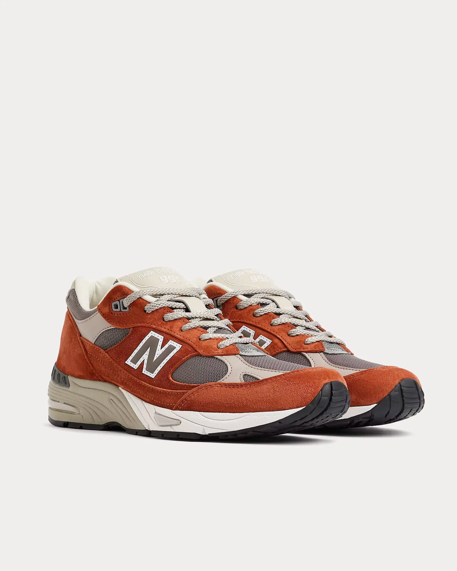 MADE in UK 991v1 Underglazed Sequoia / Falcon / Atmosphere Low Top Sneakers
