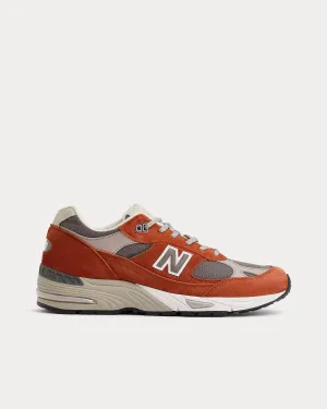MADE in UK 991v1 Underglazed Sequoia / Falcon / Atmosphere Low Top Sneakers