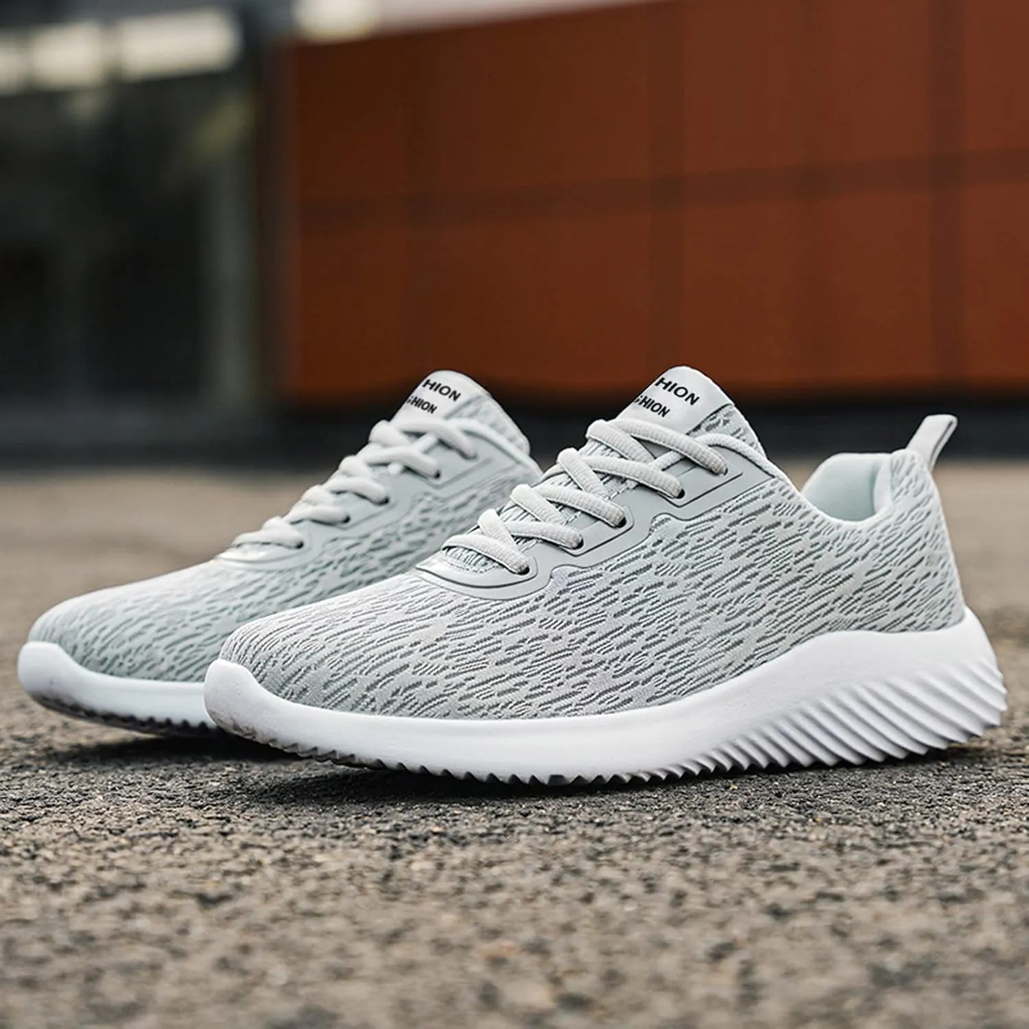 Men's Non Slip Barefoot Minimalist Shoes Breathable Elastic Fly Woven Mesh Sneaker Elastic Fly Woven Mesh Shoes