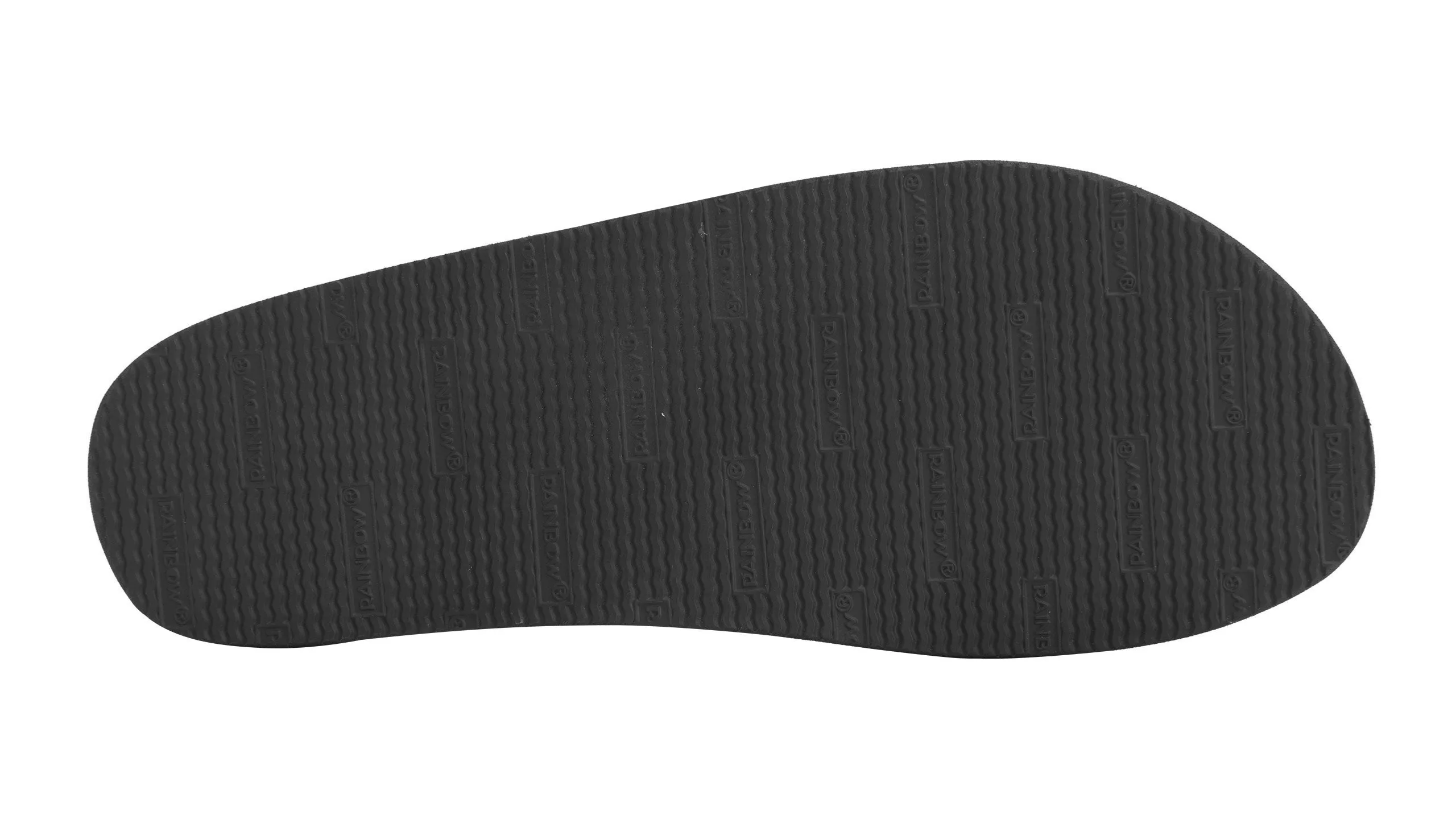 Men's Single Layer Classic Leather with Arch Support - Black