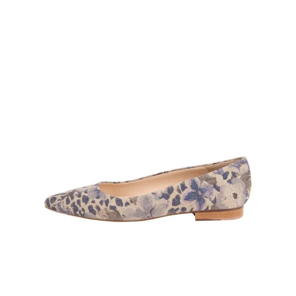 Monaco Blue Sacco Linen Jon Josef Flat