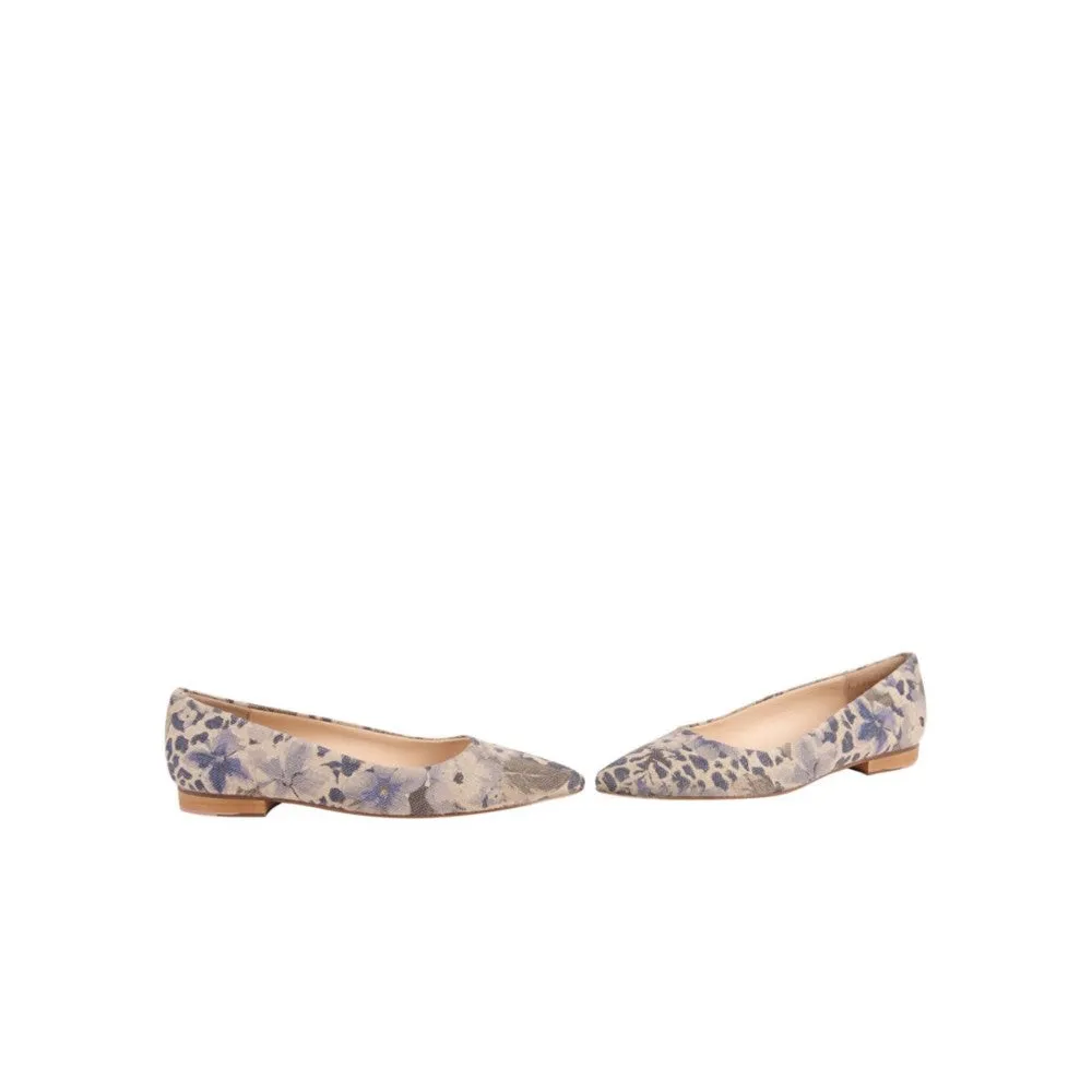 Monaco Blue Sacco Linen Jon Josef Flat