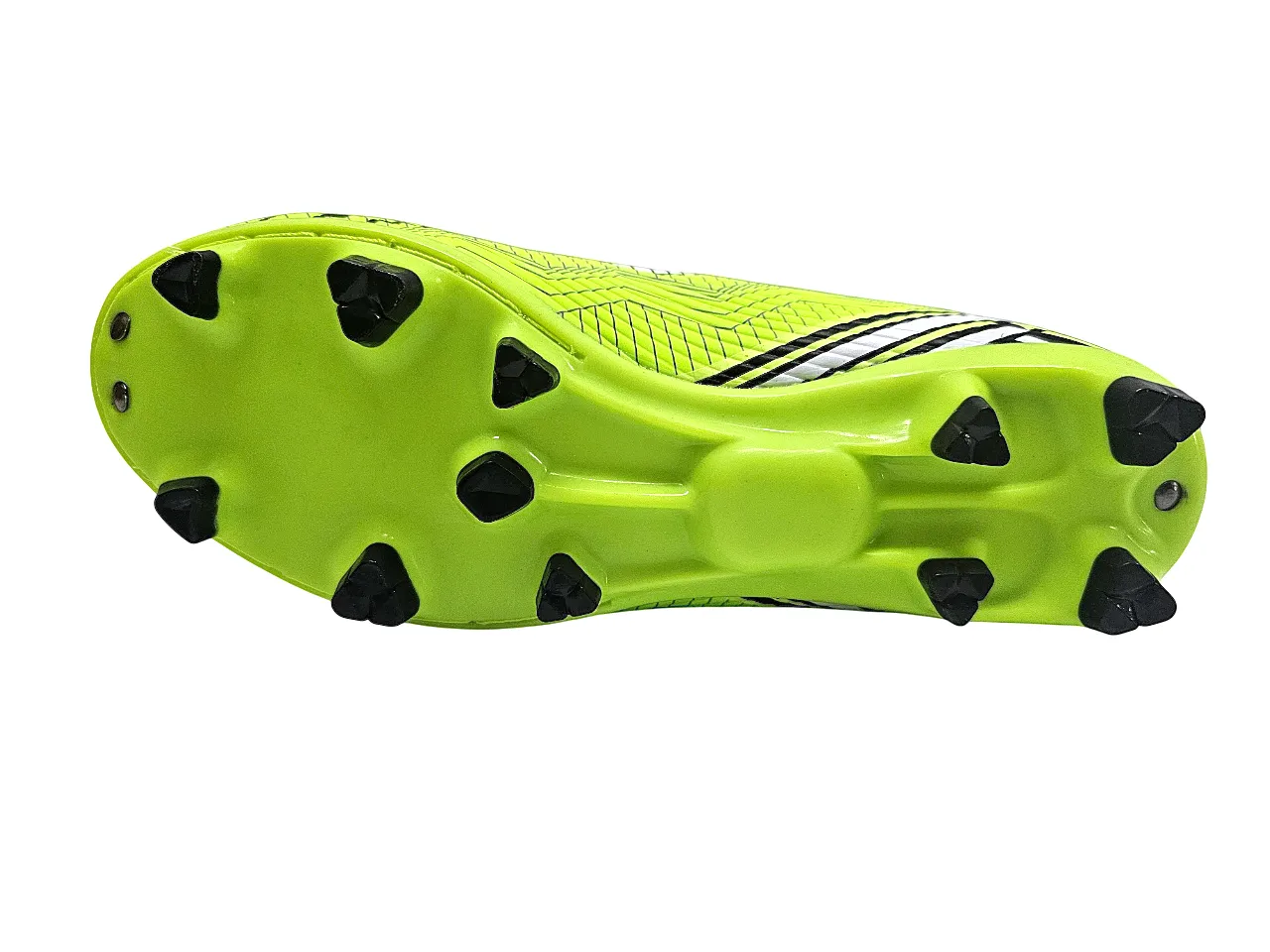 NOMIS KID'S RAPIDO LIME/BLACK FOOTBALL BOOTS