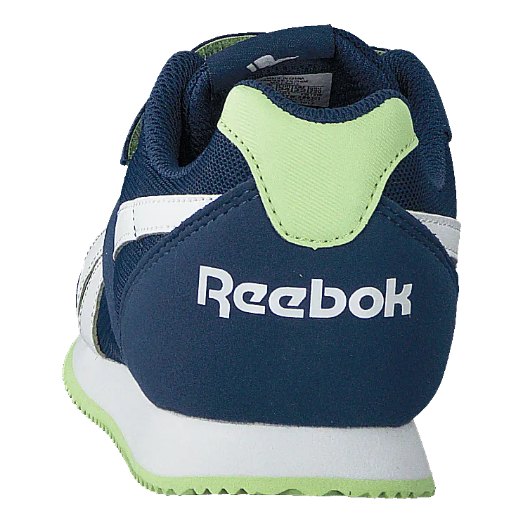 Royal Classic Jog 2 2V Washed Blue/White/Lime Glow
