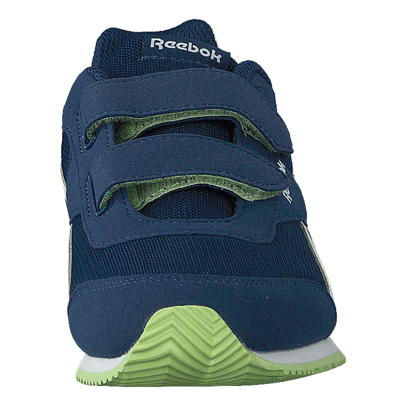 Royal Classic Jog 2 2V Washed Blue/White/Lime Glow