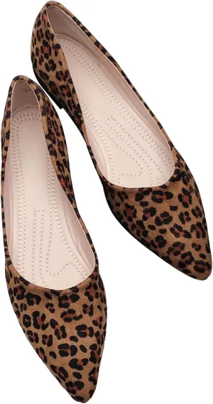 SAILING LU Knotted Ballet Flats for Women Comfortable Women's Flat Shoes Pointed Toe Slip on Loafers Shoes Women Dressy