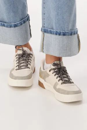 Skechers Jade Sneaker Natural Gold