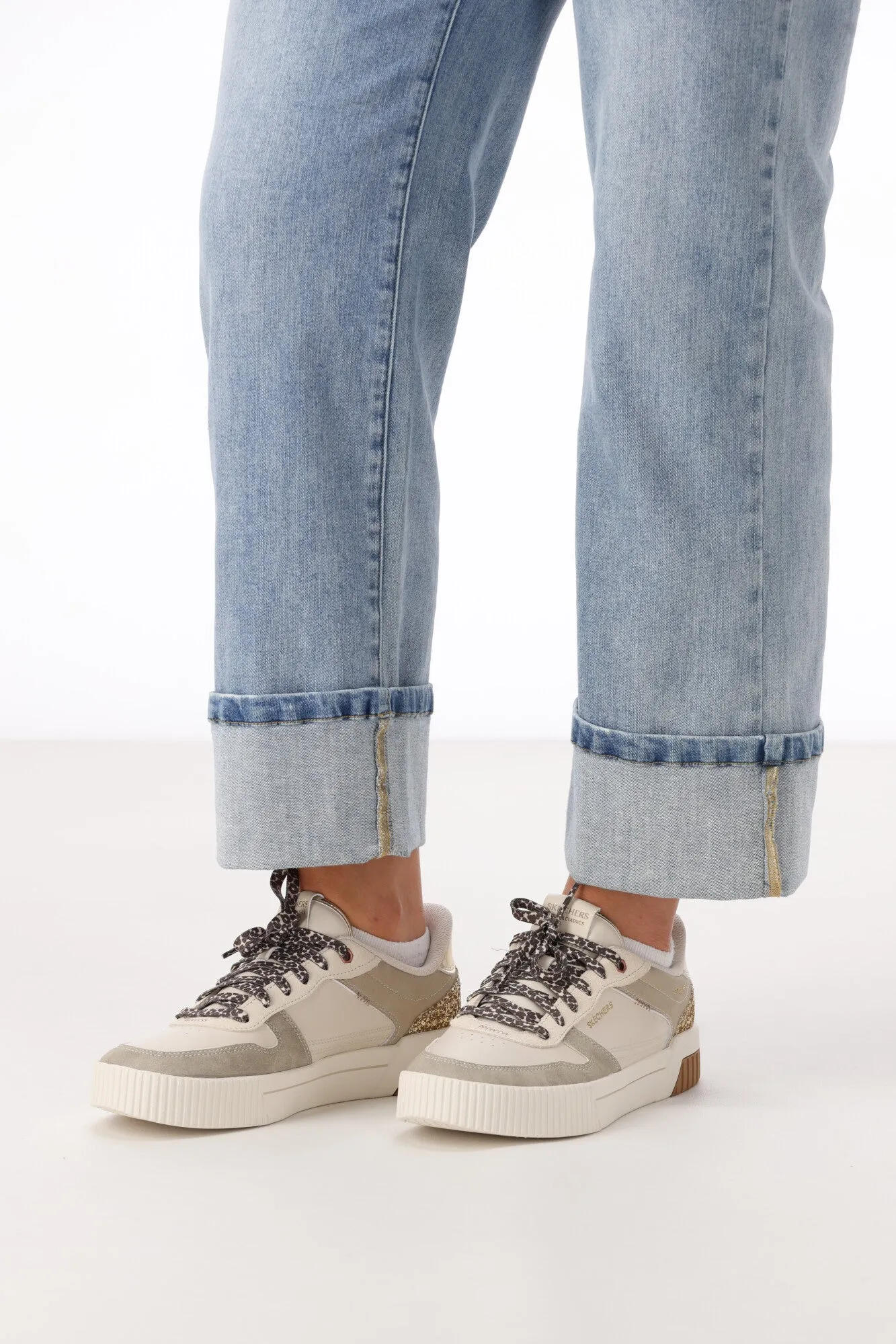 Skechers Jade Sneaker Natural Gold