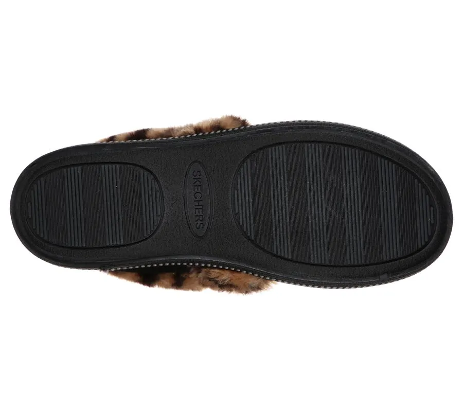 Skechers Womens Cozy Campfire Frisky Gal Slippers - Black