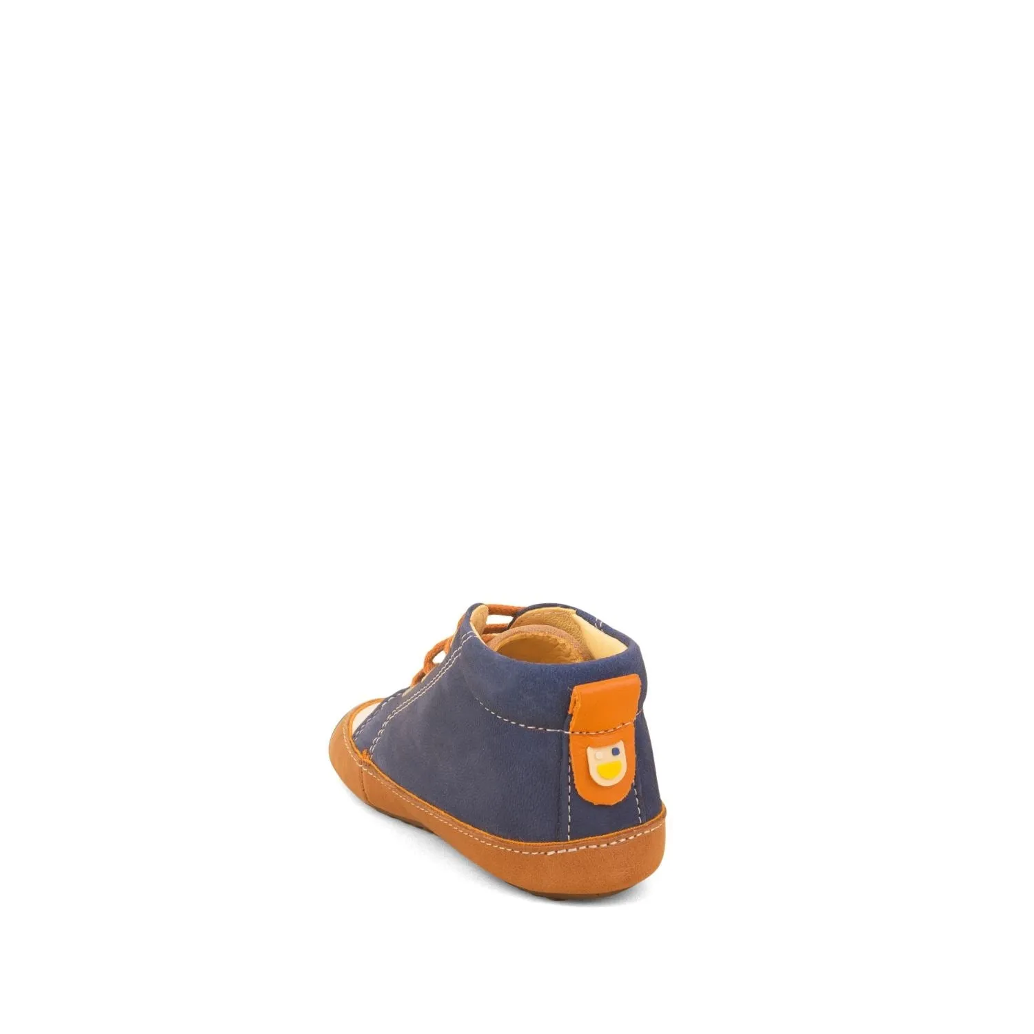Sneaker Booties - Blue & Orange