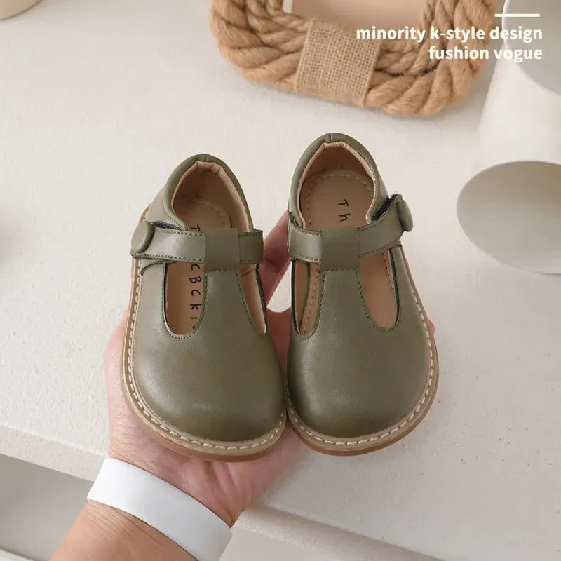 Solid Mary Jane Shoes