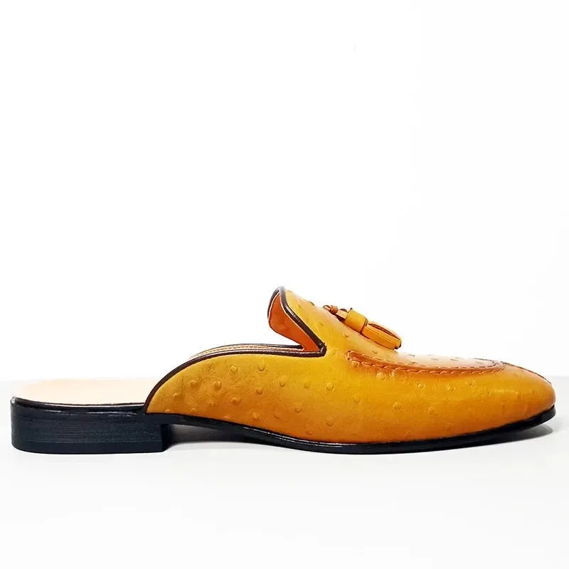 Split Toe Tassels Men's Mules
