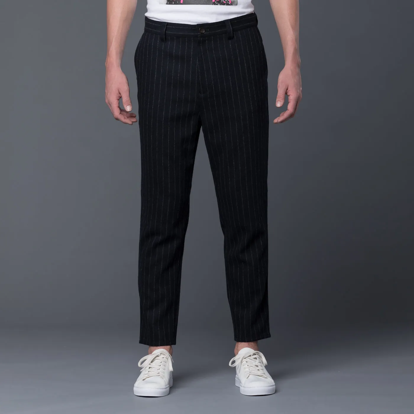 Striped Tweed Trousers