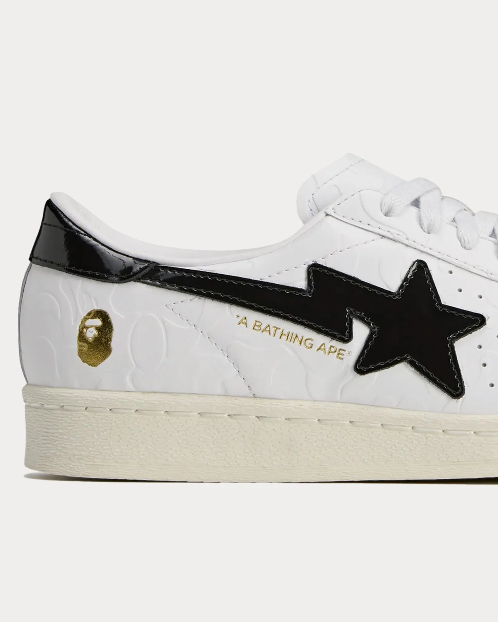 Superstar Vintage White / Black Low Top Sneakers