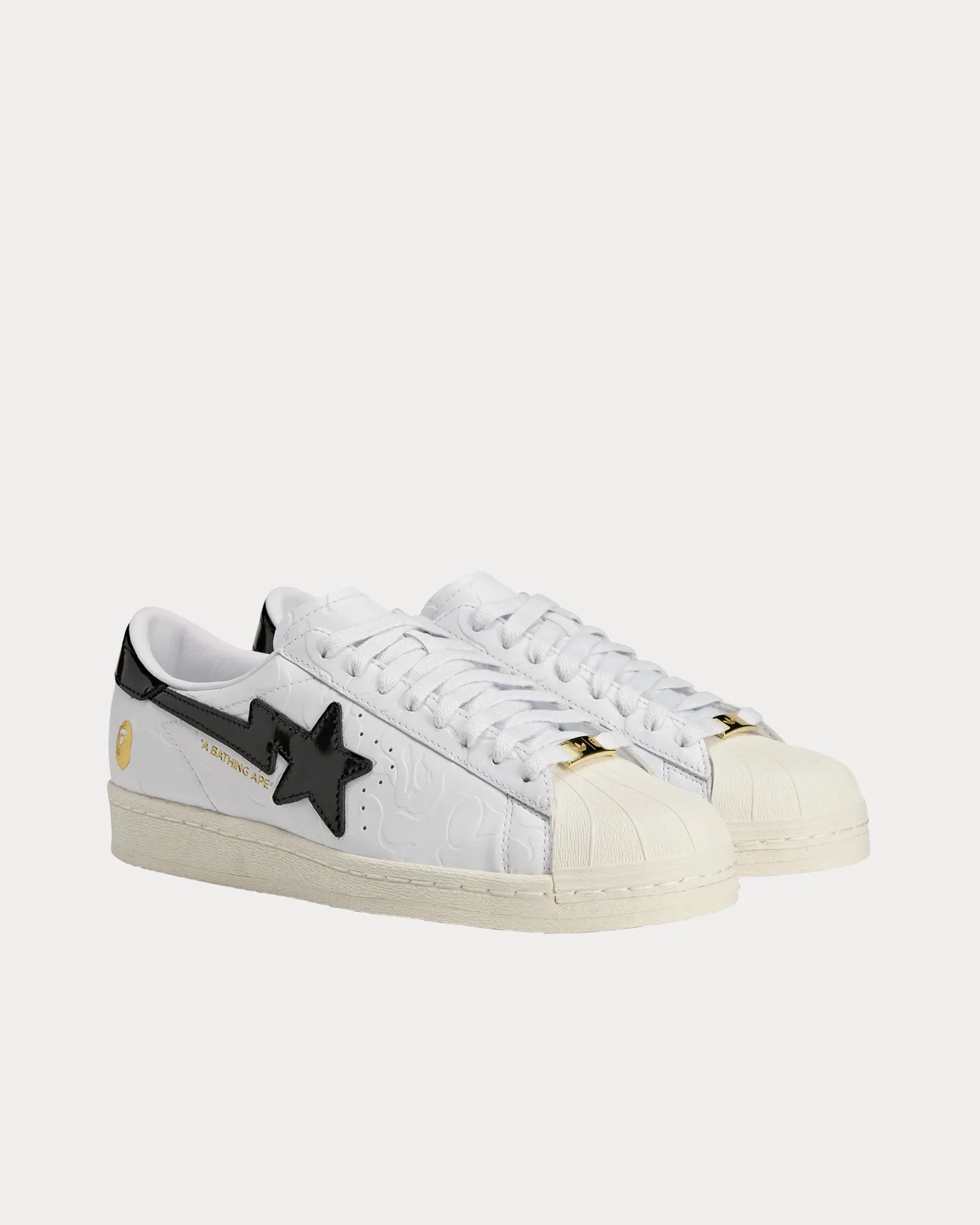 Superstar Vintage White / Black Low Top Sneakers